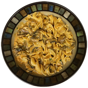 Mushroom Stroganoff
